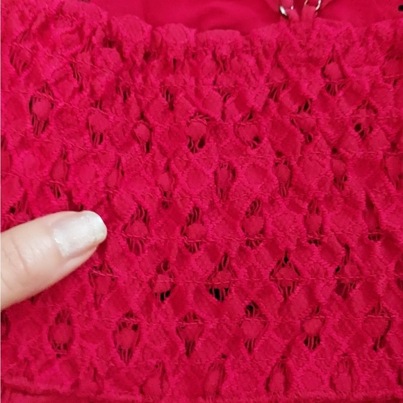 Free People NEW Adella Cami Red Small - Picture 6 of 9